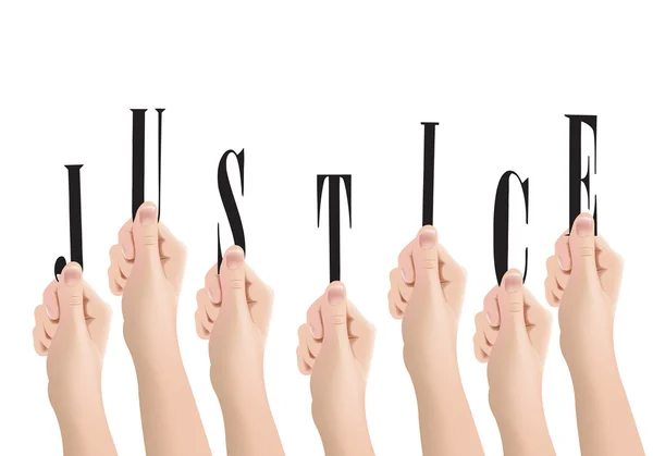 Justitie — Stockvector