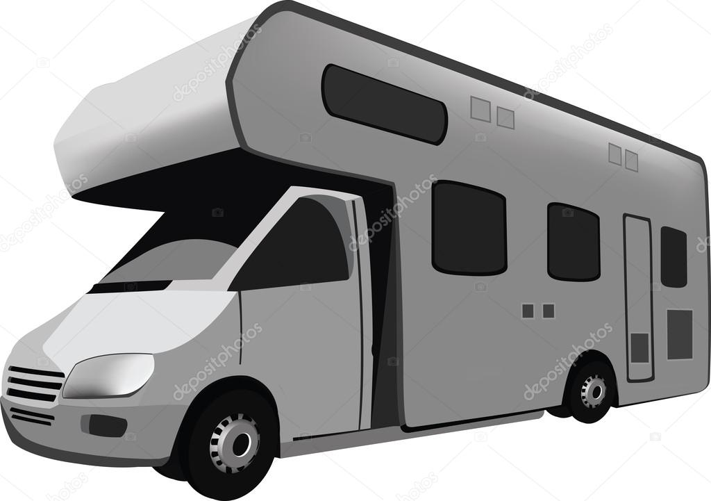 Four-wheel vehicle camper