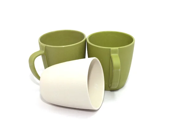 Ecologische cups — Stockfoto