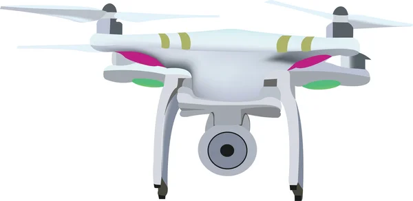 Kleine vliegmachine drone — Stockvector