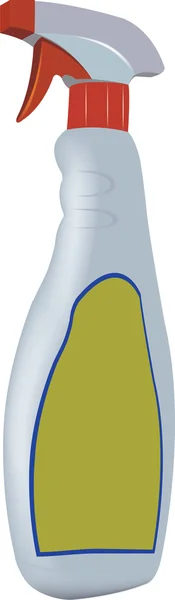 Distributeur en plastique pour liquides — Image vectorielle