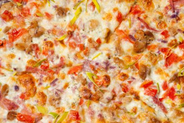 Pizza Topingler arka plan