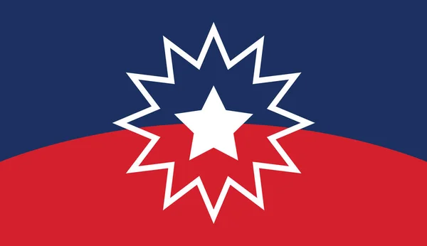 Haziranbayrağı. 1865 'ten beri. Banner 'ın Tasarımı. EPS10 vektörü.