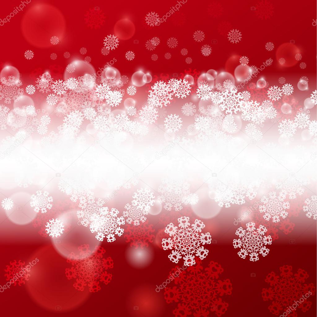Christmas red background