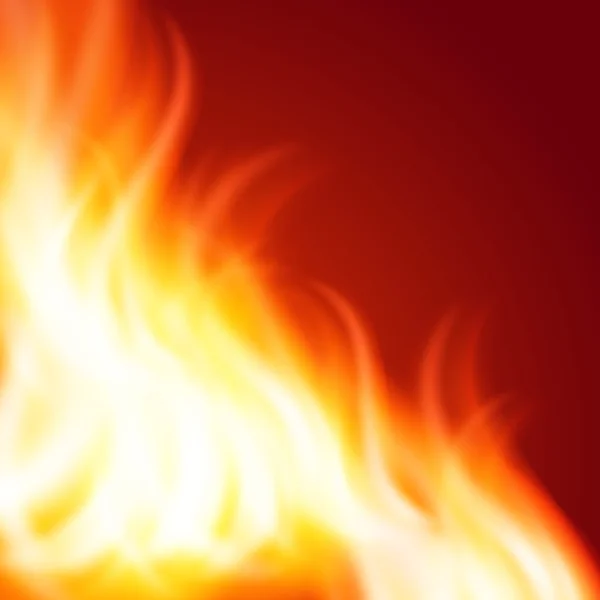 抽象的な火の背景 — ストックベクタ