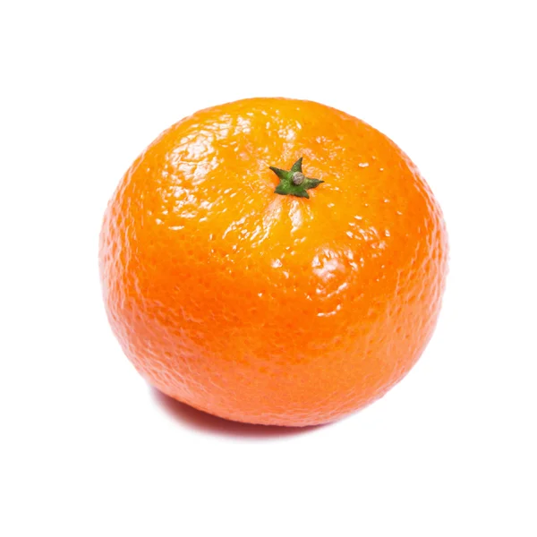 Tangerine isolée sur blanc — Photo