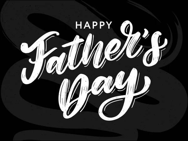 Happy fathers day. Lettering. Holiday calligraphy text