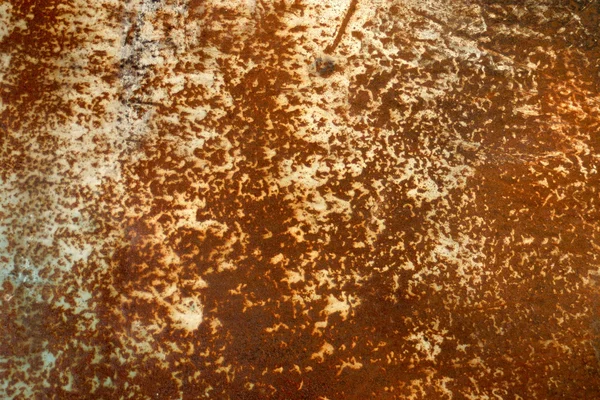 Vieja superficie metálica plana oxidada — Foto de Stock