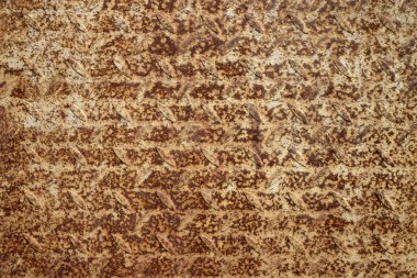 eski paslı düz metal yüzey