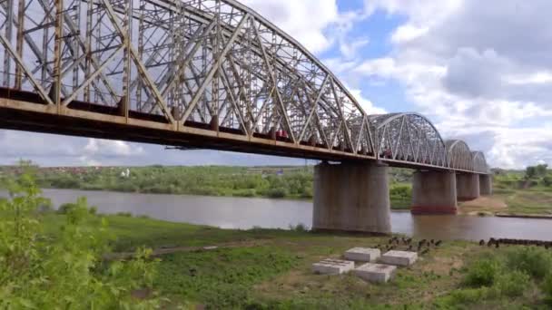 Літній день у сонячну погоду — стокове відео