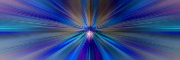 Drake Olika Färger Ljus Perspektiv Fokuserade Linjer Konvergens Mittpunkten — Stockfoto