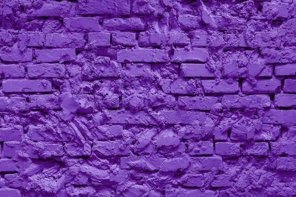 Violet Mur Briques Texture Fond — Photo