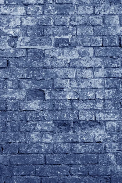 Textura Pared Ladrillo Azul Fondo — Foto de Stock