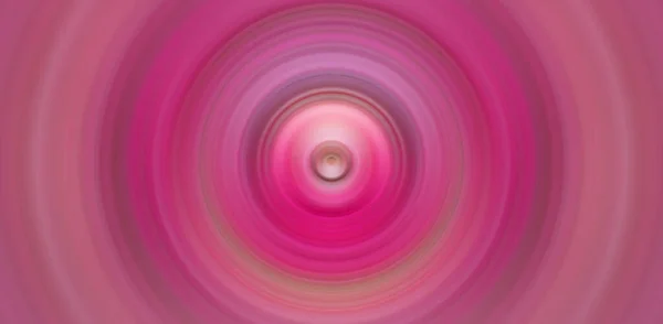色彩艳丽的同心圆炽热的粉色波纹图形艺术背景数字化艺术品 — 图库照片