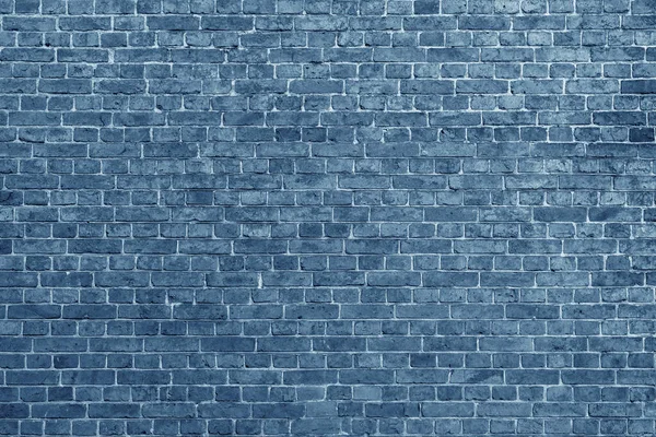 Niebieski Cegła Ściana Tekstury Tło — Zdjęcie stockowe