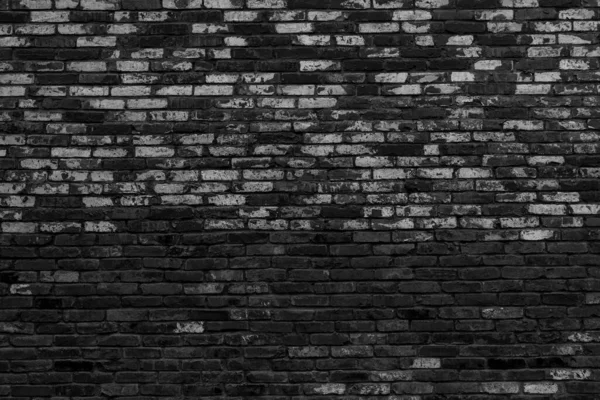 black brick wall texture background