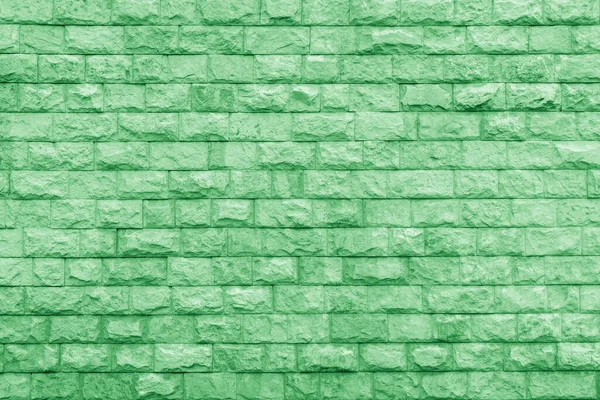 Πράσινο Τούβλο Τοίχο Υφή Φόντο — Φωτογραφία Αρχείου