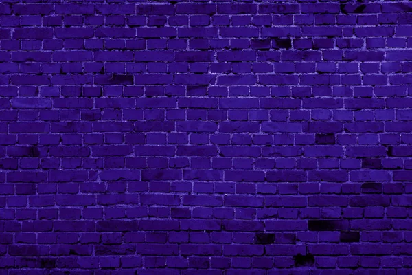 Modrá Cihlová Zeď Textura Pozadí — Stock fotografie