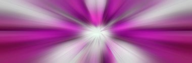 Soyut pembe arka plan. Parlak bir ışık parlaması. Merkez noktadan hafif bir patlama. Kutsal büyü parıltısı. Işıl ışıl ışık ışınları.