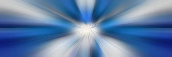 Fondo Azul Abstracto Brillante Destello Luz Explosión Luz Desde Punto — Foto de Stock