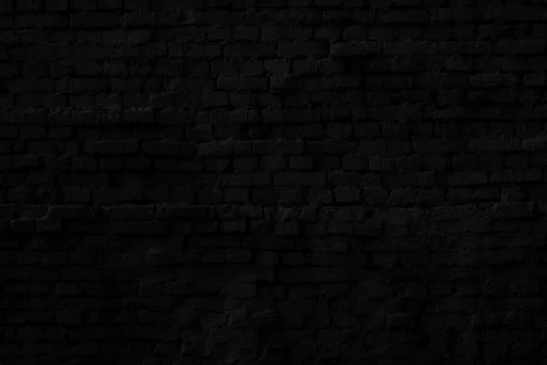 Schwarze Ziegelsteinwand Textur Hintergrund — Stockfoto