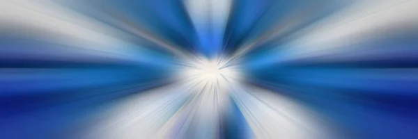 Абстрактный Синий Фон Яркая Вспышка Света Световой Взрыв Центральной Точки Стоковая Картинка