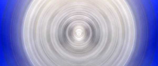 抽象的なラウンドブルーの背景 中心点からの円 多様化する円のイメージ 円を作る回転 — ストック写真