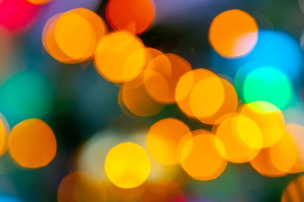 Hermoso Efecto Bokeh Borroso Brillante Festivo Fondo Navidad — Foto de Stock