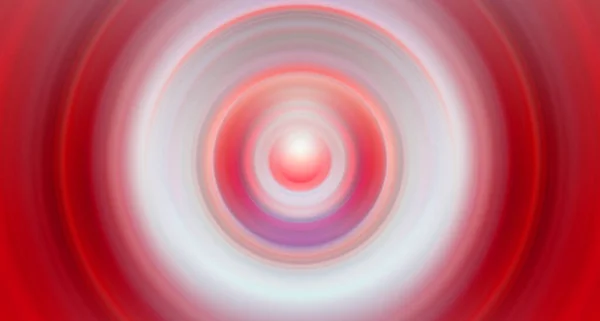 同心圆的轻抽象设计者红色背景 — 图库照片