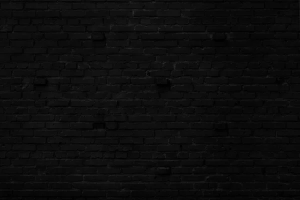 Чорна Цегляна Будівельна Стіна Інтер Сучасного Лофт Фон Дизайну — стокове фото