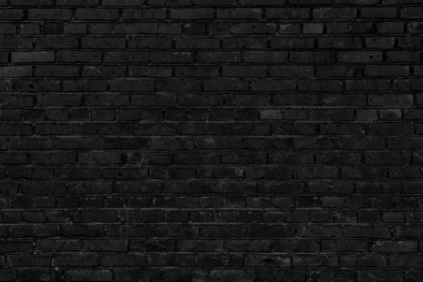 Black Brick Building Wall Interior Modern Loft Background Design — Stock Photo, Image