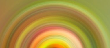 Soyut yuvarlak yeşil arkaplan. Merkez noktadan daireler çiziyor. Ayrı dairelerin görüntüsü. Çember oluşturan döndürme.