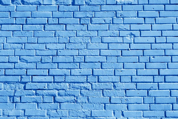 Muralla Ladrillo Azul Interior Loft Moderno Fondo Para Diseño — Foto de Stock