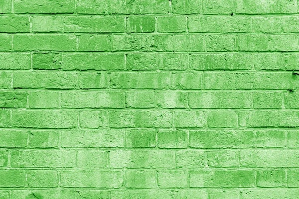 Зелена Цегляна Будівельна Стіна Інтер Сучасного Лофт Фон Дизайну — стокове фото