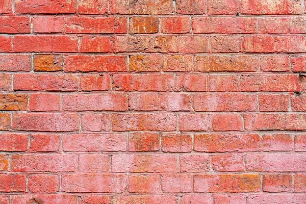 Red Brick Building Wall Interior Modern Loft Background Design — Stock Photo, Image