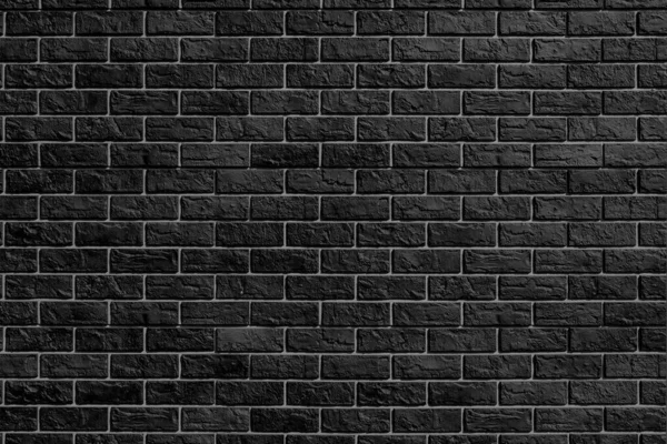 Чёрная Кирпичная Стена Современная Строительная Промышленность Фасад Здания Лицензионные Стоковые Фото