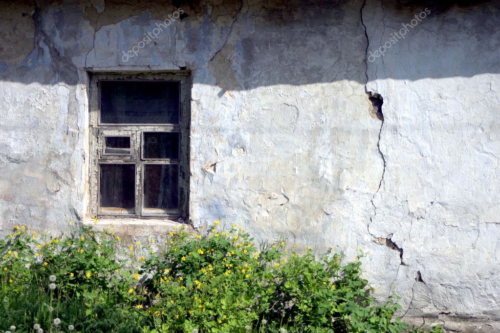 window of the old house
