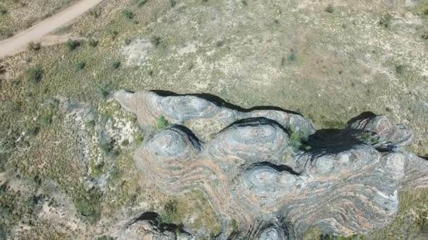 Purnulu nationalpark. Bungle Bungle Range, västra Australien. — Stockvideo