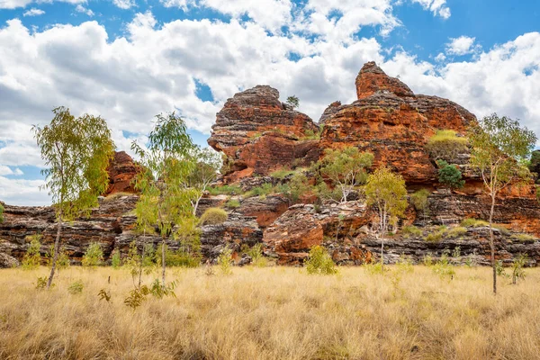 บันไดเลื่อน, อุทยานแห่งชาติ Purnululu, Kimberley, ออสเตรเลียตะวันตก — ภาพถ่ายสต็อก