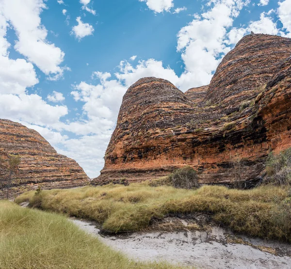 บันไดเลื่อน, อุทยานแห่งชาติ Purnululu, Kimberley, ออสเตรเลียตะวันตก — ภาพถ่ายสต็อก