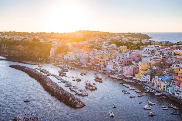 Île de Procida, Naples, Campanie, Italie. — Photo