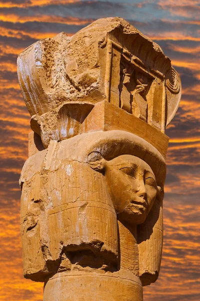 Drottning Hatshepsut Tempel Utsikt Över Templet Klippan Egypten — Stockfoto