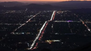 Simi valley günbatımı zaman atlamalı zoom ile