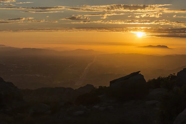 Ventura County California Sunset — Fotografia de Stock