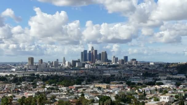 Los Angeles po burzy upływ czasu — Wideo stockowe