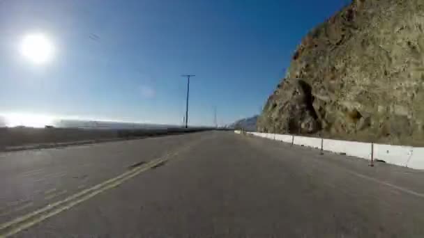Autopista de la costa del Pacífico Malibú — Vídeos de Stock