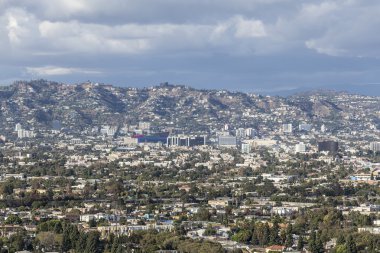 Los Angeles fırtına bulutları