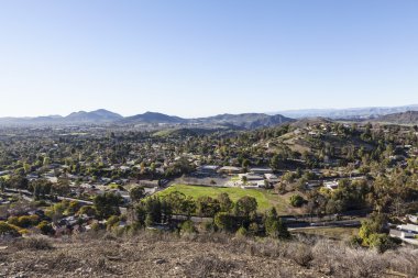 Thousand Oaks in Ventura County California clipart
