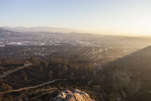 Glendale kalifornien sonnenaufgang — Stockfoto