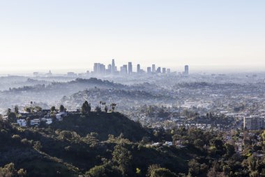 Los Angeles Morning Mist clipart